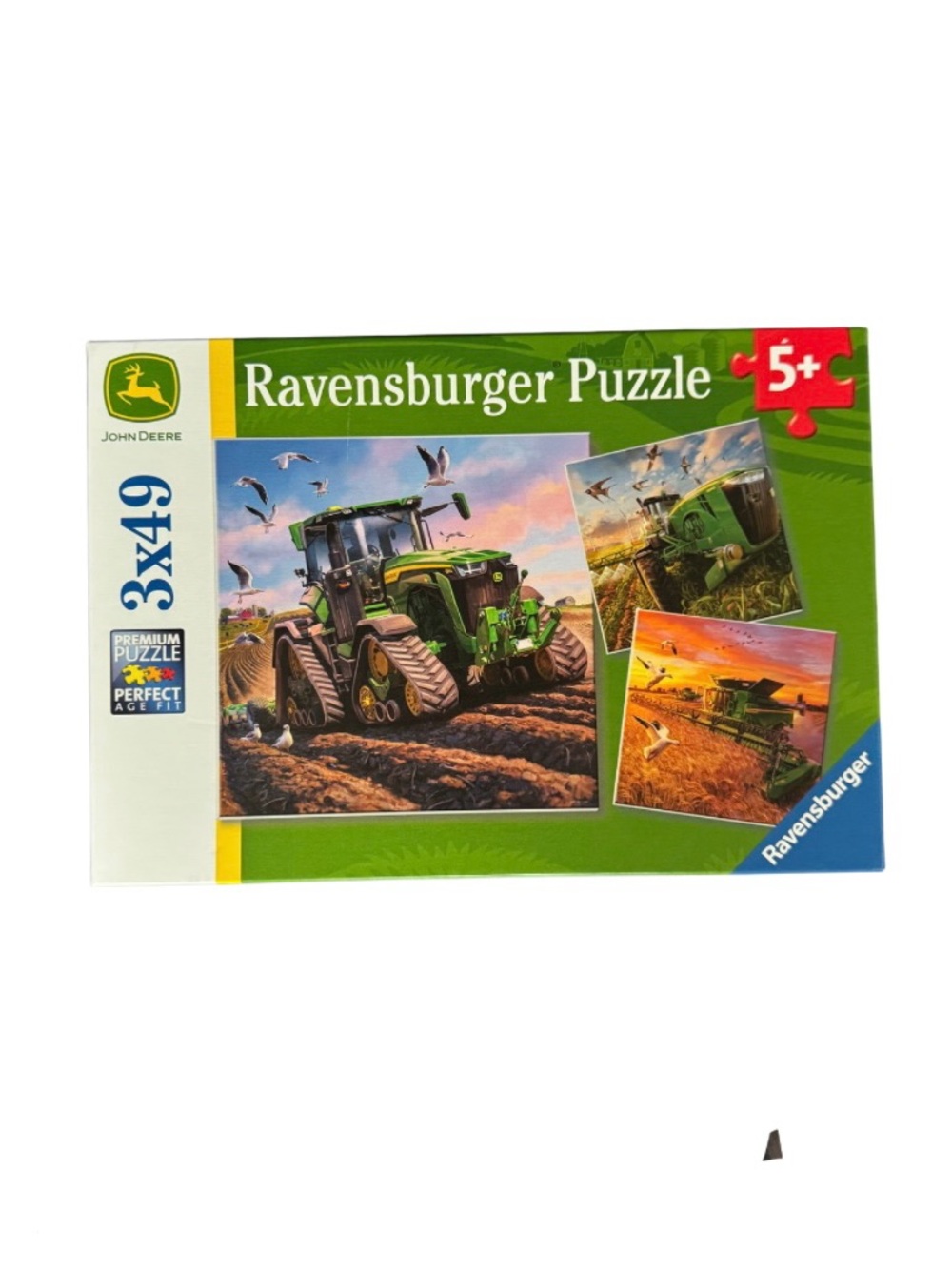 John Deere Ravensburger 3 Puzzles - 49 Pieces Each